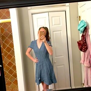 J. Crew Blue Denim Dress 👗